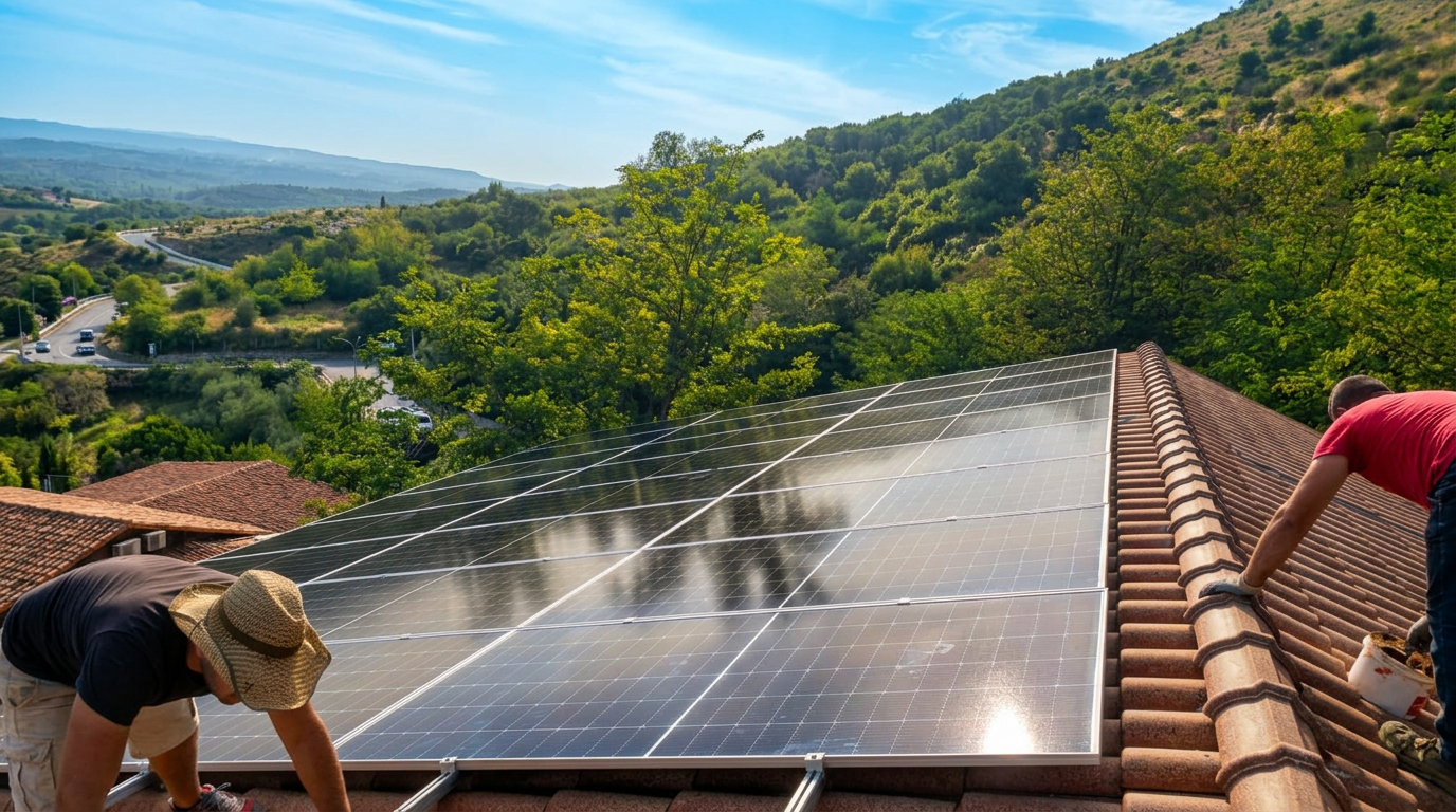 Instalim Hybrid 7.5 KWp + 7.5 KW Bateri - foto 1